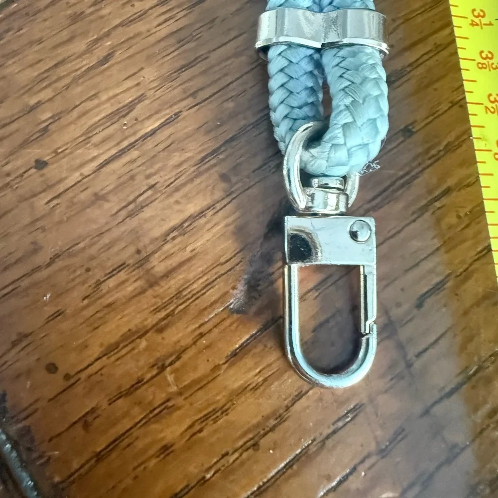 Silver Lanyard with Clip